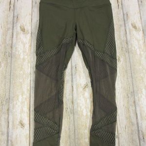 Victoria's Secret Sport Leggings Green Small